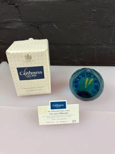 Caithness Five Past Midnight Millennium Briefbeschwerer 89 von 150 RAR 602 Gramm - Bild 1 von 18