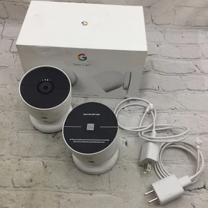 Google Nest Cam 2-Pack Outdoor or Indoor Battery White - Picture 1 of 6