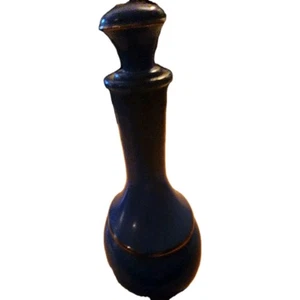 Vintage Avon Royal Vase Köln Dekanter blau Flasche mit Stopfen leer - Bild 1 von 5