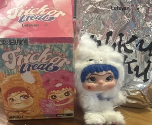 WAKUKU Fox & Bunny Trickor Treat Series Cool Fox Box Figura Peluche Arte Juguete - Imagen 1 de 16