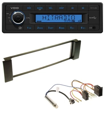 VDO AUX 1DIN MP3 USB Autoradio für Audi A3 8L 00-03 A6 C5 01-05 - Bild 1 von 4