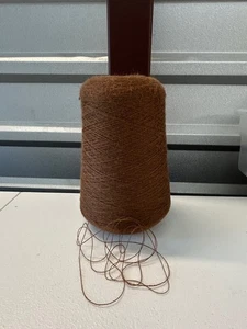 Konenspule Lace Peru reines weiches Baby Alpaka Garn 13,4oz 380gr 7020 dunkelbraun C - Bild 1 von 4