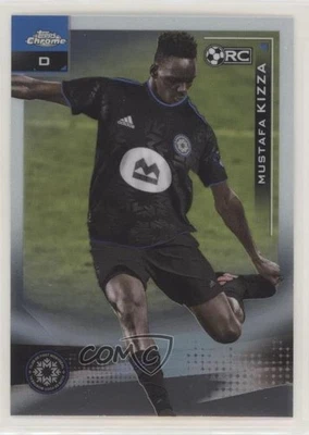 2021 Topps Chrome MLS Mustafa Kizza #135 Rookie RC - Image 1 of 2