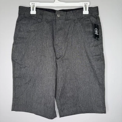 Volcom True to This VMONTY 22 Stretch Solid Color Men's Shorts NWT - Image 1 of 4