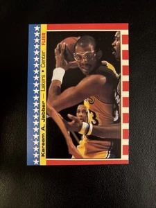 Kareem Abdul-Jabbar 1987/88 Fleer Stickers #8 Lakers - Picture 1 of 2