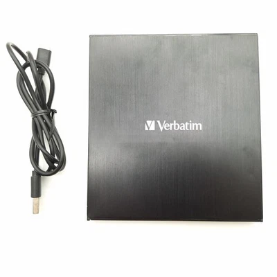 Verbatim Ultra HD 4K CD DVD Blu-ray Writer USB 3.2 GEN 1 USB-C [43888] - Image 1 of 2