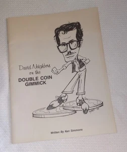 David Neighbors Double Coin Gimmick Gaff Magic Matrix Dingle Schneider Marlo Oop - Picture 1 of 5