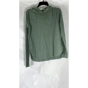 J.CREW Crewcuts Girls Green Lightweight Breathable Cotton Hoodie SZ XL(12-14) - Picture 1 of 12