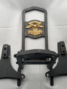 Harley Davidson Vintage Universal OEM Motorcycle Backrest, Sissy Bar Eagle - Picture 1 of 24