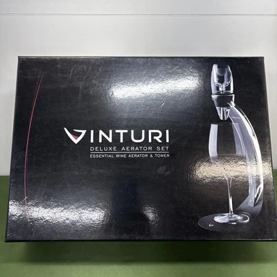 Vinturi Deluxe Aerator Set Essential Wine Aerator & Tower with Box - Image 1 of 4