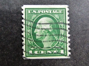 US Washington Stamp # 443 Used       Fine  NH - Picture 1 of 2