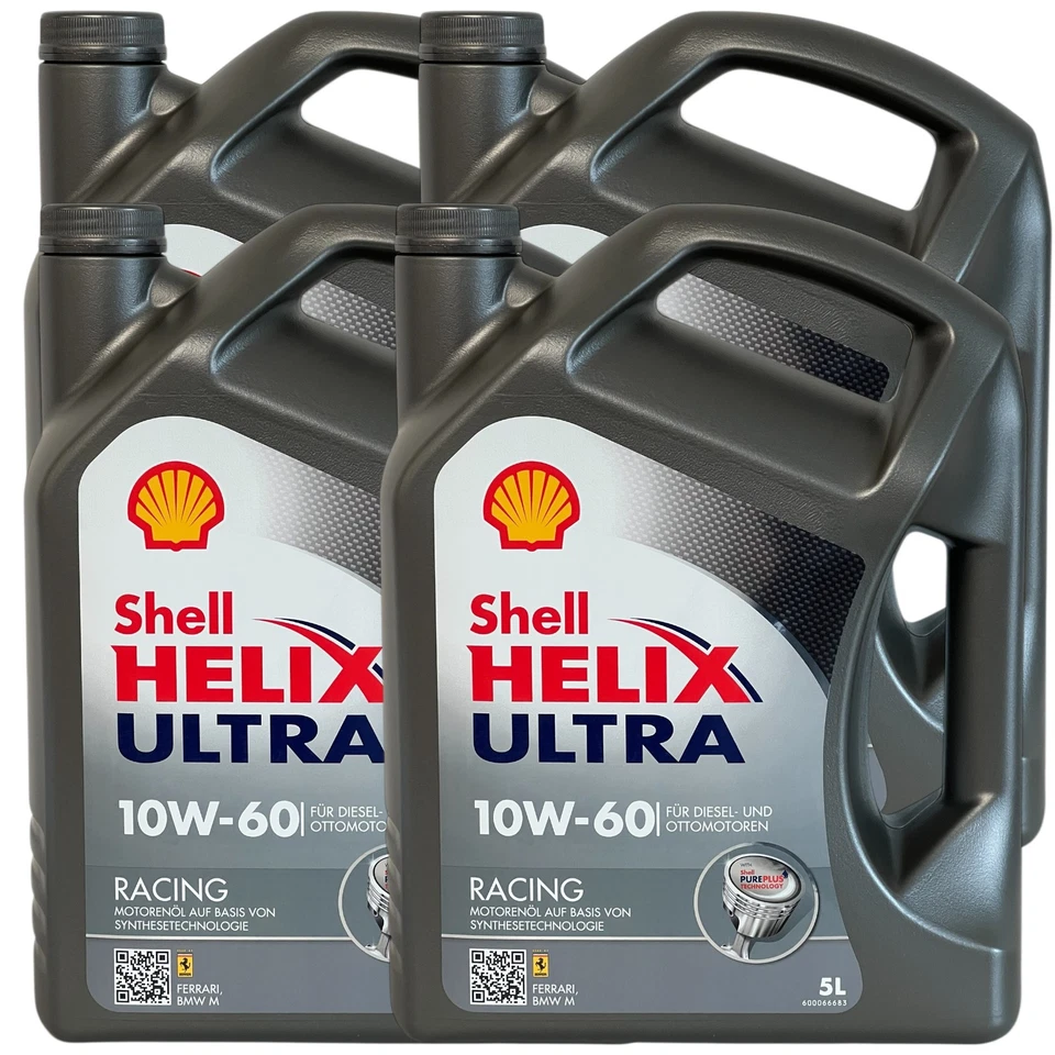 Shell Helix Ultra Racing 10W-60 Motoröl - 5L