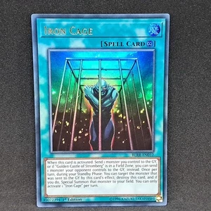 Iron Cage BLRR-EN012 1st Edition Ultra Rare NM Near Mint Yu-Gi-Oh! Card - Picture 1 of 8