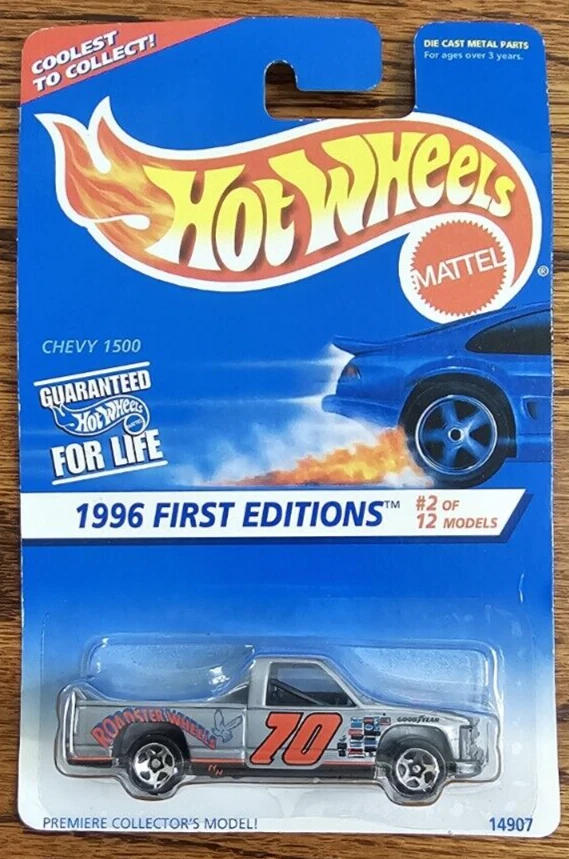Chevy 1500 1996 Hot Wheels #367 primera edición de colección--nuevo Foto 1 de 1