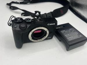 Canon EOS M6 Mark II 32.5MP Mirrorless Digital Camera -Black (Body Only) - Picture 1 of 6