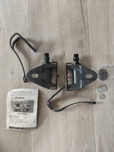 PEDALES SHIMANO EXAGE SPORT PD-A450 con clips para dedos - NOS - Imagen 1 de 4