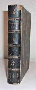GEDICHTE: GEDICHTE VON ELIZABETH BARRETT BRAUNUNG, Leder, Band 2, Buch - Bild 1 von 5