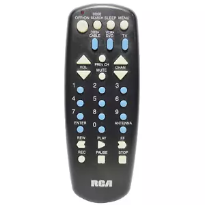 RCA RCU403A 3 dispositivos control remoto universal para DBS/CABLE, VCR/DVD, TV - Imagen 1 de 7