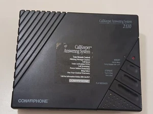 Conair Phone Call Keeper Telephone Answering System #TAD2110 Vintage Rare - Picture 1 of 12