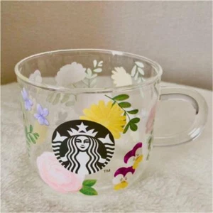 Starbucks Mug Cup Set Heat-resistant Glass 2020 Online Limited Unused Very Nice - Picture 1 of 12
