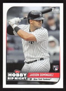 2024 Topps Hobby Rip Night Jasson Dominguez RC Rookie #20 Card - Picture 1 of 2