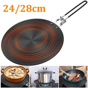 Heat Diffuser Induction Disc Hob Converter Gas Electric Cooker Plate Pan≧≌⇕ - Picture 1 of 22