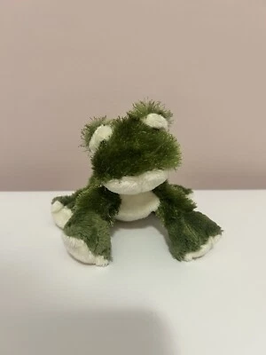 WEBKINZ LILKINZ Frog Stuffed Animal No Code/Tag - Image 1 of 3