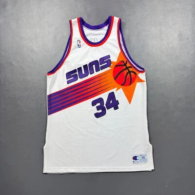 100% Authentic Charles Barkley Vintage Champion Phoenix Suns Jersey Size 48 XL - Image 1 of 4