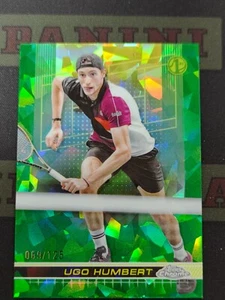 2024 Topps Chrome Tennis Sapphire Edition Green 1st Ugo Humbert /125 - Picture 1 of 2