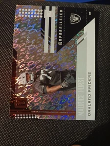 Tarjeta de novato 2018 Maurice Hurst Panini incomparable NFL radiocontrol #236 Raiders Michigan - Imagen 1 de 2