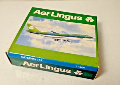 Schabak 901/97  Aer Lingus Boeing 747 1:600 Scale Diecast Model Aircraft NEW - Image 1 of 4