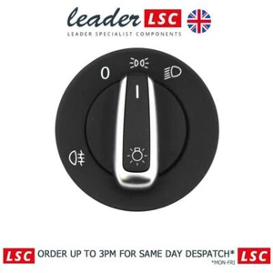 Headlamp Control Switch Rear Fog Side Lights Seat Mii KF1 K31 3C8941431B New - Picture 1 of 12