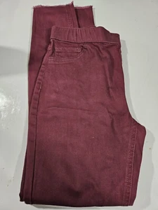 Justice Red Mid Rise Jeggings Size 18 - Picture 1 of 2