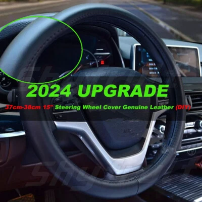 CUBIERTA VOLANTE COCHE HÁGALO USTED MISMO PARA HONDA S2000 2000-2008 CIVIC SI ACURA RSX TIPO-S Foto 1 de 4