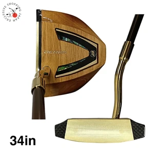 HONMA Golf Beres Hand Made Persimmon Putter Club 34" ARMRQ Graphite Shaft JP RH - Picture 1 of 7