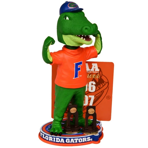 Florida Gators Albert Mascot Bobblehead NCAA Men's Basketball Champs #/216 NEW! Cover