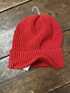 Baby Gap knitted beanie hat with peak 6-12 months New with tags 6-9 9-12
