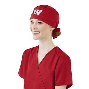 University of Wisconsin Badgers Scrub Hat Officially Licensed - Picture 1 of 8
