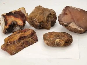 Minerale (agata? Jasper?) Lotto sfuso 5,3 libbre - Foto 1 di 20
