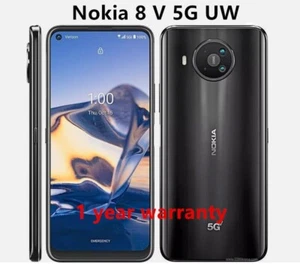 Oryginalny smartfon Nokia 8 V 5G UW 4GB + 64GB Dual SIM 64MP odblokowany Android - Zdjęcie 1 z 13