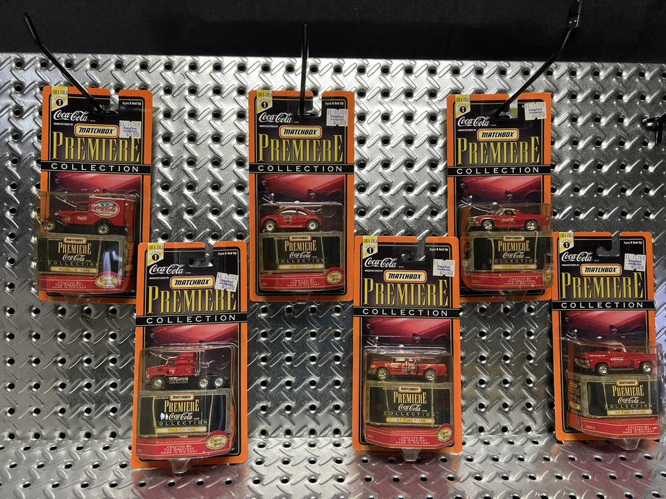 Coca Cola Matchbox Premiere Collection Model a Ford Truck 1998 Series 1