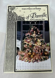 Hausierer von Danville ""Sandy's gesteppter Baum"" ungeschnittenes Nähen Handwerk Muster Weihnachten - Bild 1 von 5