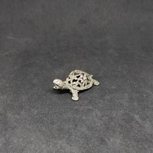 Microfusione tartaruga in argento 800 - Foto 1 di 1