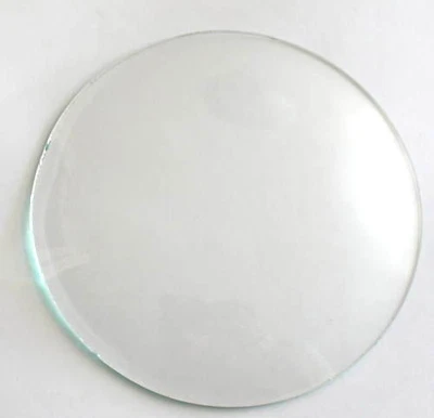 Convex Clock Glass - Choose A Size  From 6" to 6-7/8" - Replacement Bezel Glass - Image 1 of 4