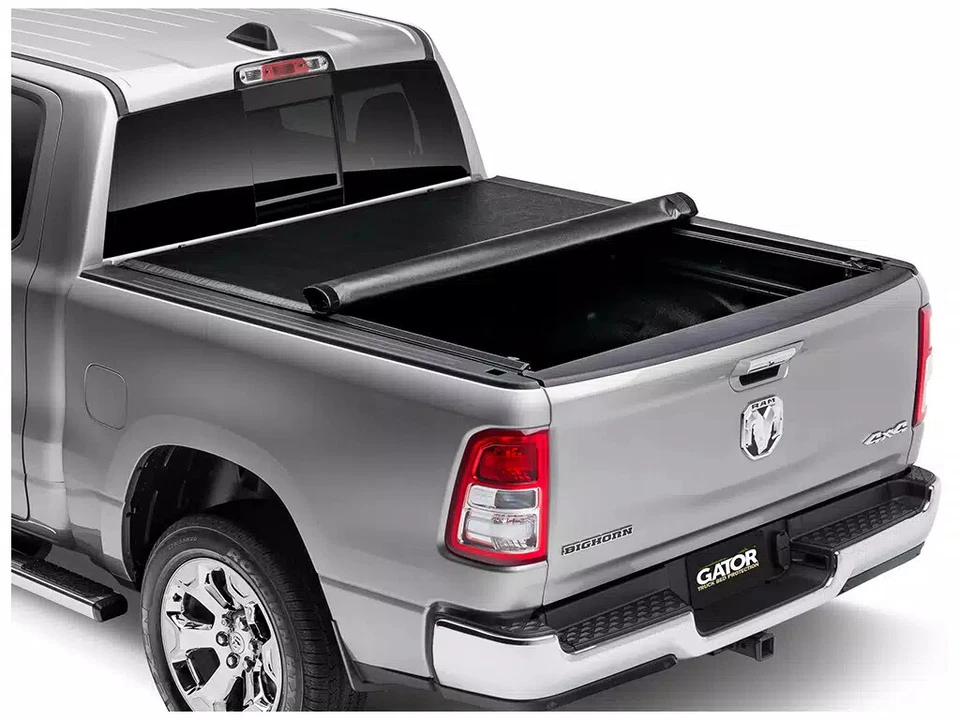 Gator SRX Soft Roll-Up Tonneau Fits 19-25 Silverado/Sierra 1500 NB 5'8" Bed - Image 1 of 4
