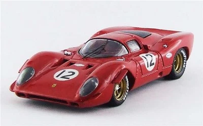 1:43 Mejor Ferrari 312 P Cupé Bridgehampton 1969 P. Rodriguez #12 BE9589 MMC Foto 1 de 3