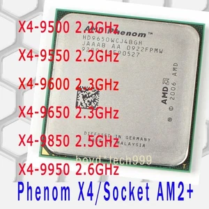 AMD Phenom X4 9500 X4 9550 X4 9600 X4 9650 9850 9950 Socket AM2+ CPU Processor - Picture 1 of 7