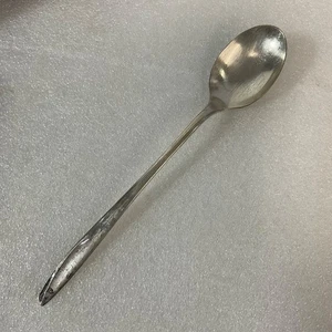 Vintage Supreme Silver Plate Spoon 6.75in Simple Handle Design Tableware - Picture 1 of 10