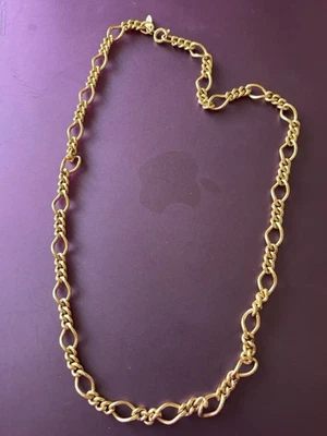 Vintage Sarah Coventry Gold ToneTwisted Figaro Link Chain 24” Long - Image 1 of 4