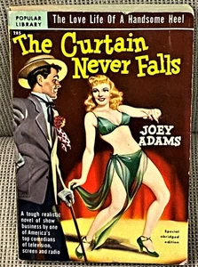 Joey Adams / THE CURTAIN NEVER FALLS 1950 - Picture 1 of 1
